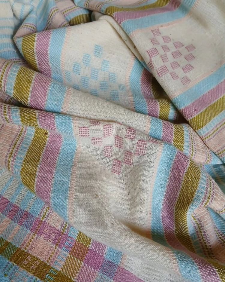 Bhujodi Saree Handwoven in Kala Cotton – (BHUJ1095) - Image 4