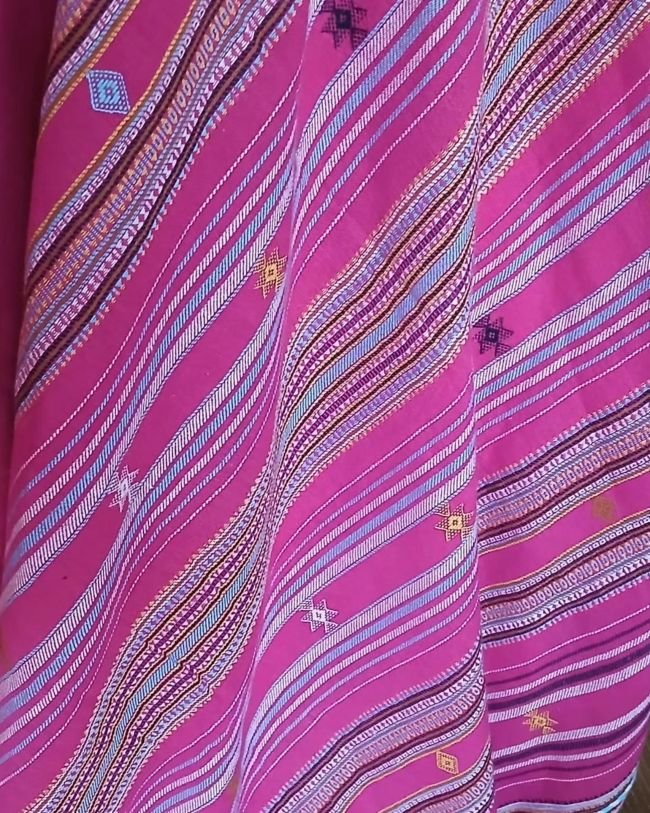 Bhujodi Saree Handwoven in Kala Cotton – (BHUJ1096) - Image 4