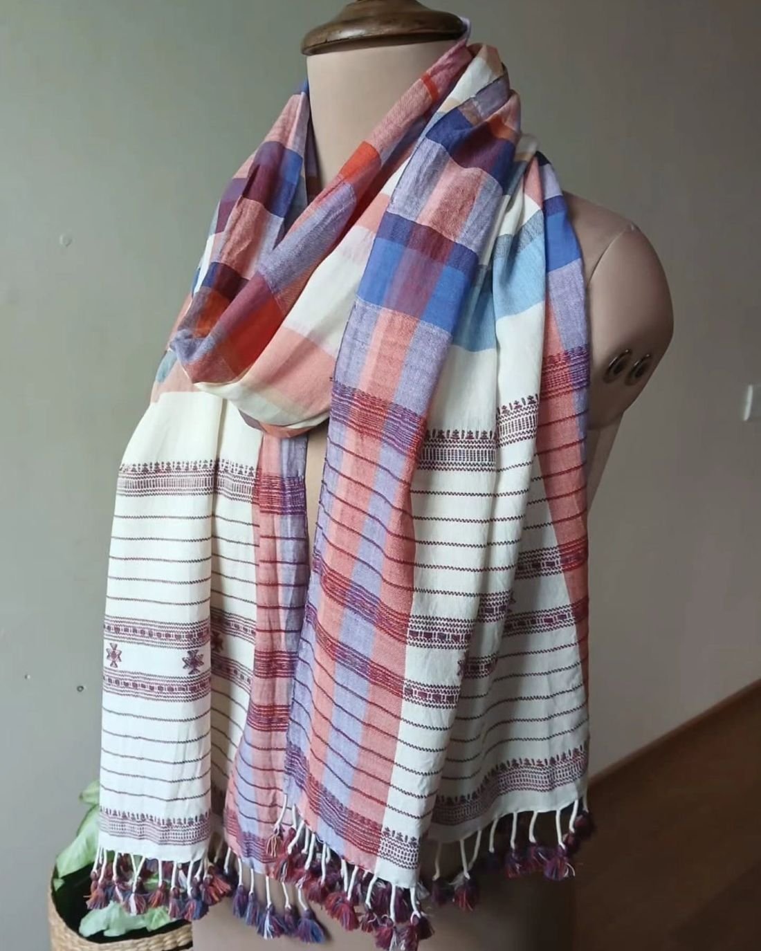 Bhujodi Cotton Stole – (BHST1127)