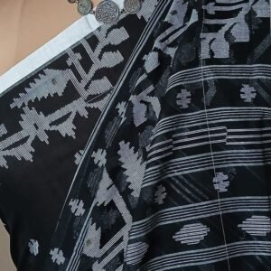 Soft Cotton Jamdani Handweave from Phulia – (JCHS0024)