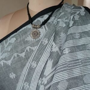 Soft Cotton Jamdani Handweave from Phulia  – (JCHS0014)