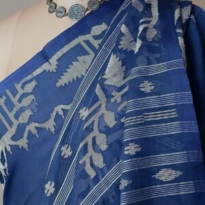 Soft Cotton Jamdani Handweave from Phulia – (JCHS0023)