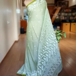 Soft Cotton Jamdani Handweave from Phulia – (JCHS0016)