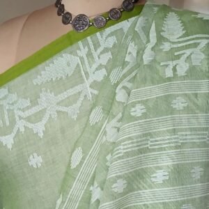 Soft Cotton Jamdani Handweave from Phulia – (JCHS0016)