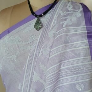 Soft Cotton Jamdani Handweave from Phulia – (JCHS0028)
