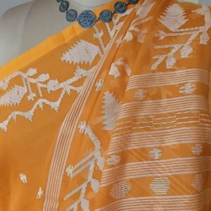 Soft Cotton Jamdani Handweave from Phulia – (JCHS0029)