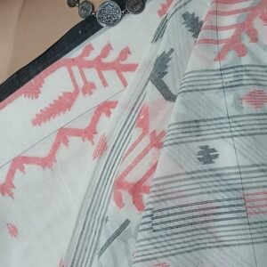 Soft Cotton Jamdani Handweave from Phulia – (JCHS0018)