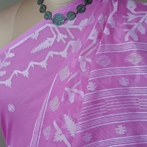 Soft Cotton Jamdani Handweave from Phulia – (JCHS0019)