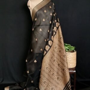 Assam Kesapaat saree in Mulberry Silk x Cotton - (AMSS0001)