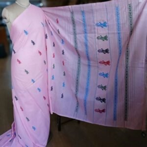Gollabhama (milkmaid / gopika) handweave saree in cotton – (WGHS1016)