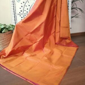 Pure Silk Handweave Plain Saree from Murshidabad – (PSMS0010)