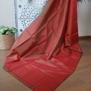 Pure Silk Handweave Plain Saree from Murshidabad – (PSMS0013)