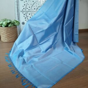Pure Silk Handweave Plain Saree from Murshidabad – (PSMS0014)