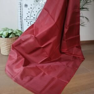 Pure Silk Handweave Plain Saree from Murshidabad – (PSMS0015)