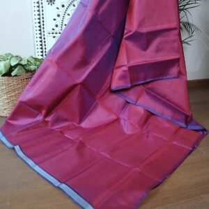 Pure Silk Handweave Plain Saree from Murshidabad – (PSMS0021)