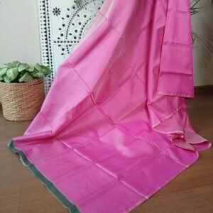 Pure Silk Handweave Plain Saree from Murshidabad – (PSMS0002)