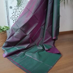 Pure Silk Handweave Plain Saree from Murshidabad – (PSMS0004)