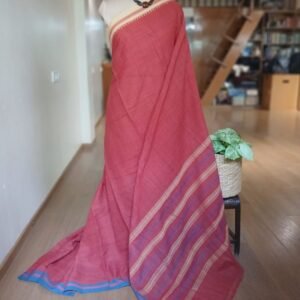 Ponduru Handspun Handwoven cotton saree - (NDPS0003)