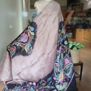 Batik Silk Saree from Murshidabad – (BSSM0053)