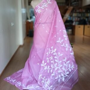 Handweave Jamdani Silk Saree – (SJMS1174)