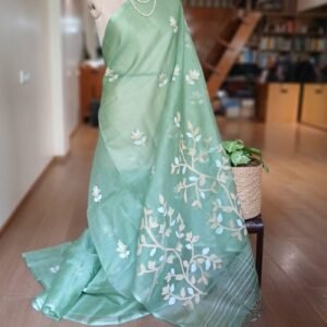 Handweave Jamdani Silk Saree – (SJMS1181)