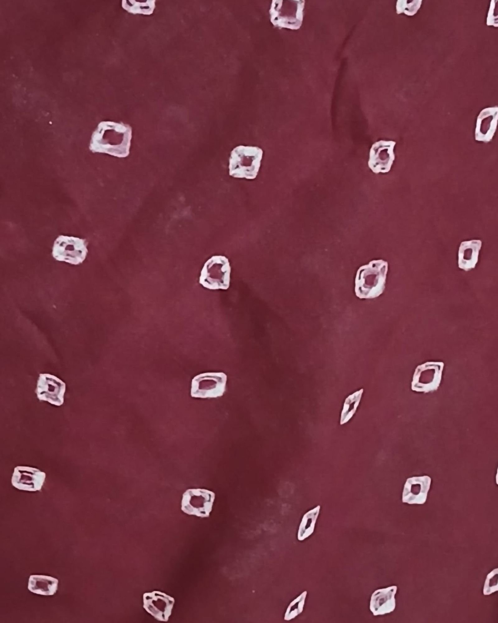 Hand-knotted Madurai Sungudi Cotton Saree- (HKSS1013) - Image 4