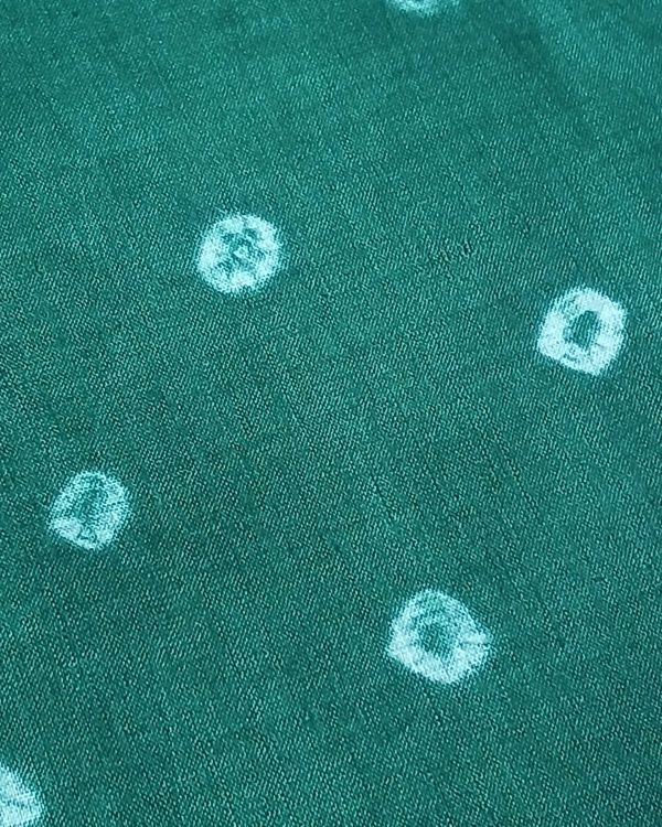 Hand-knotted Madurai Sungudi Cotton Saree- (HKSS1006) - Image 7