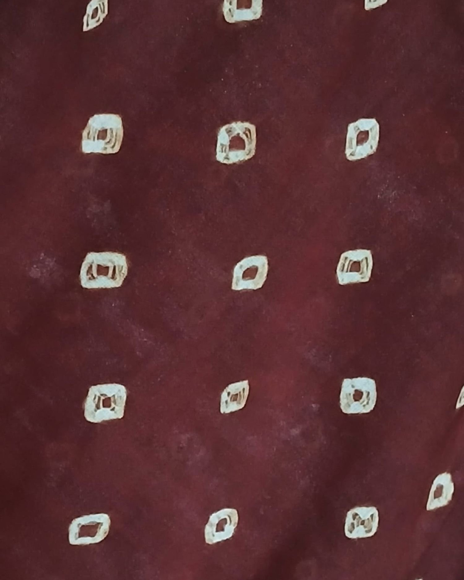 Hand-knotted Madurai Sungudi Cotton Saree- (HKSS1012) - Image 4