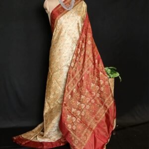 Banarasi Tehri Tanchoi Jamavar Silk Saree – (BTTJ0004)
