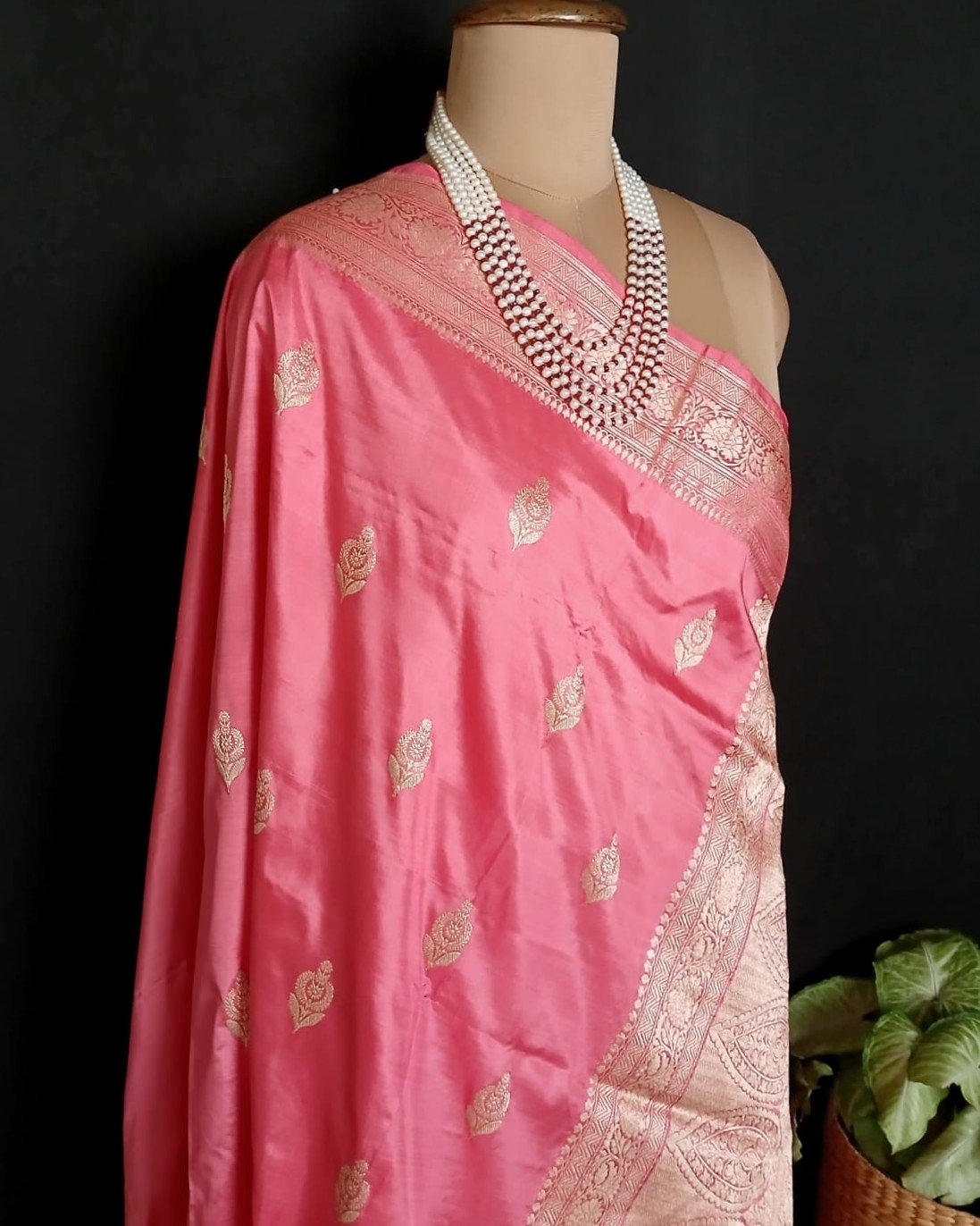 Banarasi Kadua Katan Silk Saree – (BANA1098) - Image 9
