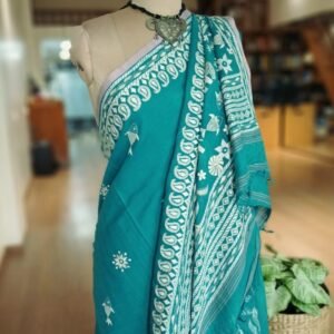 Kantha Hand Embroidery on Begumpuri Cotton – (KNCS1072)