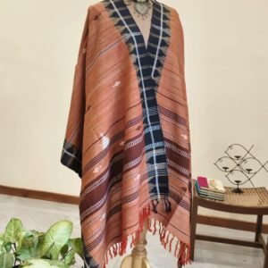 Kotpad Dupatta in Tussar Silk and Cotton Mix – (KKTD0004)