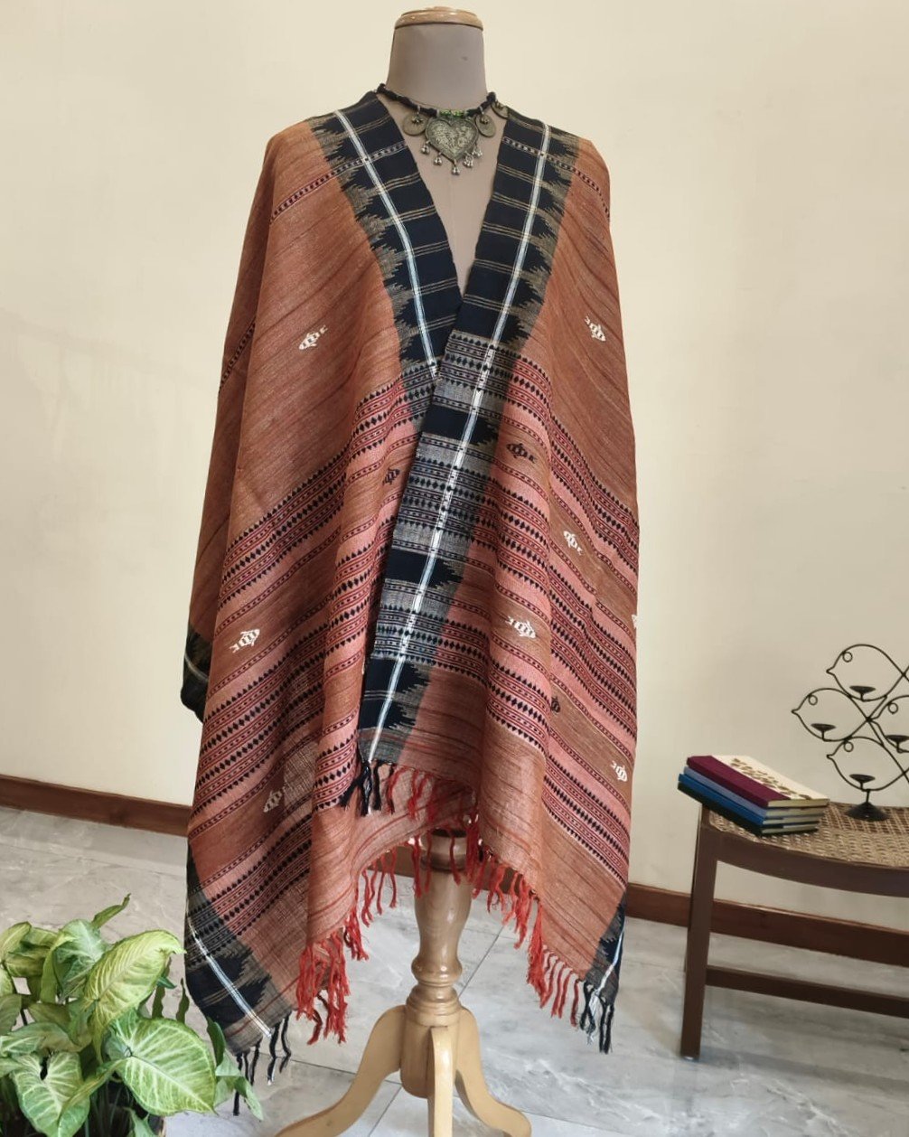 Kotpad Dupatta in Tussar Silk and Cotton Mix - (KKTD0002)