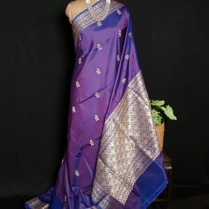 Banarasi Kadua Katan Silk Saree – (BANA0010)