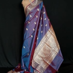 Banarasi Kadua Katan Silk Saree – (BANA0012)
