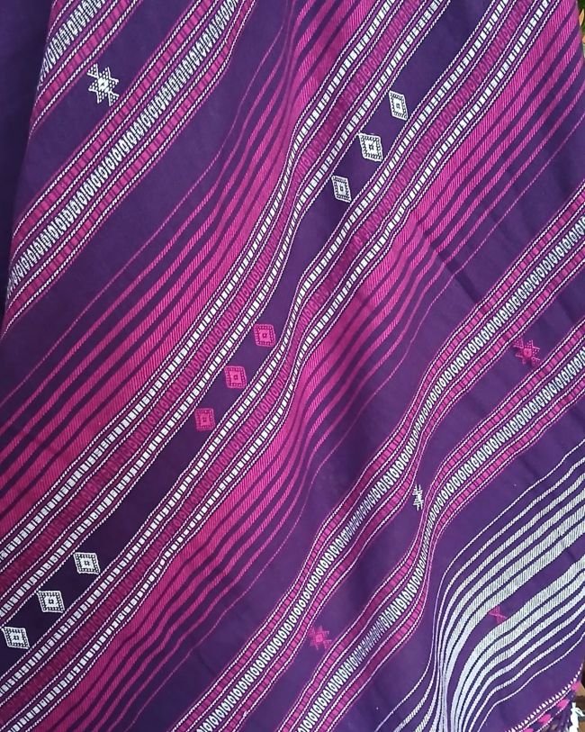 Bhujodi Saree Handwoven in Kala Cotton – (BHUJ0014) - Image 5