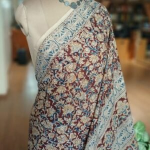 Pedana Cotton Kalamkari Saree - (PCKS0001)