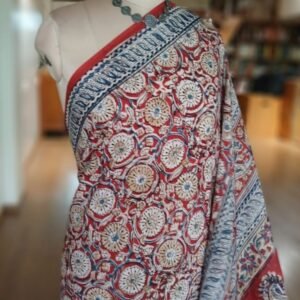 Pedana Cotton Kalamkari Saree - (PCKS0010)