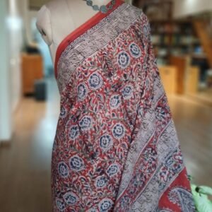Pedana Cotton Kalamkari Saree - (PCKS0012)