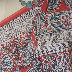 Pedana Cotton Kalamkari Saree - (PCKS0012)