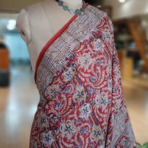 Pedana Cotton Kalamkari Saree - (PCKS0015)