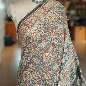 Pedana Cotton Kalamkari Saree - (PCKS0005)