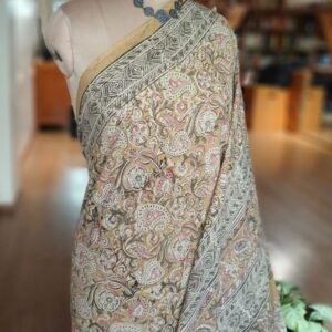 Pedana Cotton Kalamkari Saree - (PCKS0009)