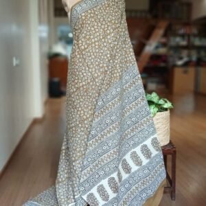 Hand Blockprint from Ahmedabad in Soft Mul Cotton – (BMCA0022)