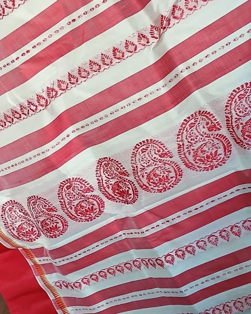 Garad Korial Saree from Murshidabad – (GKSM0008) - Image 4
