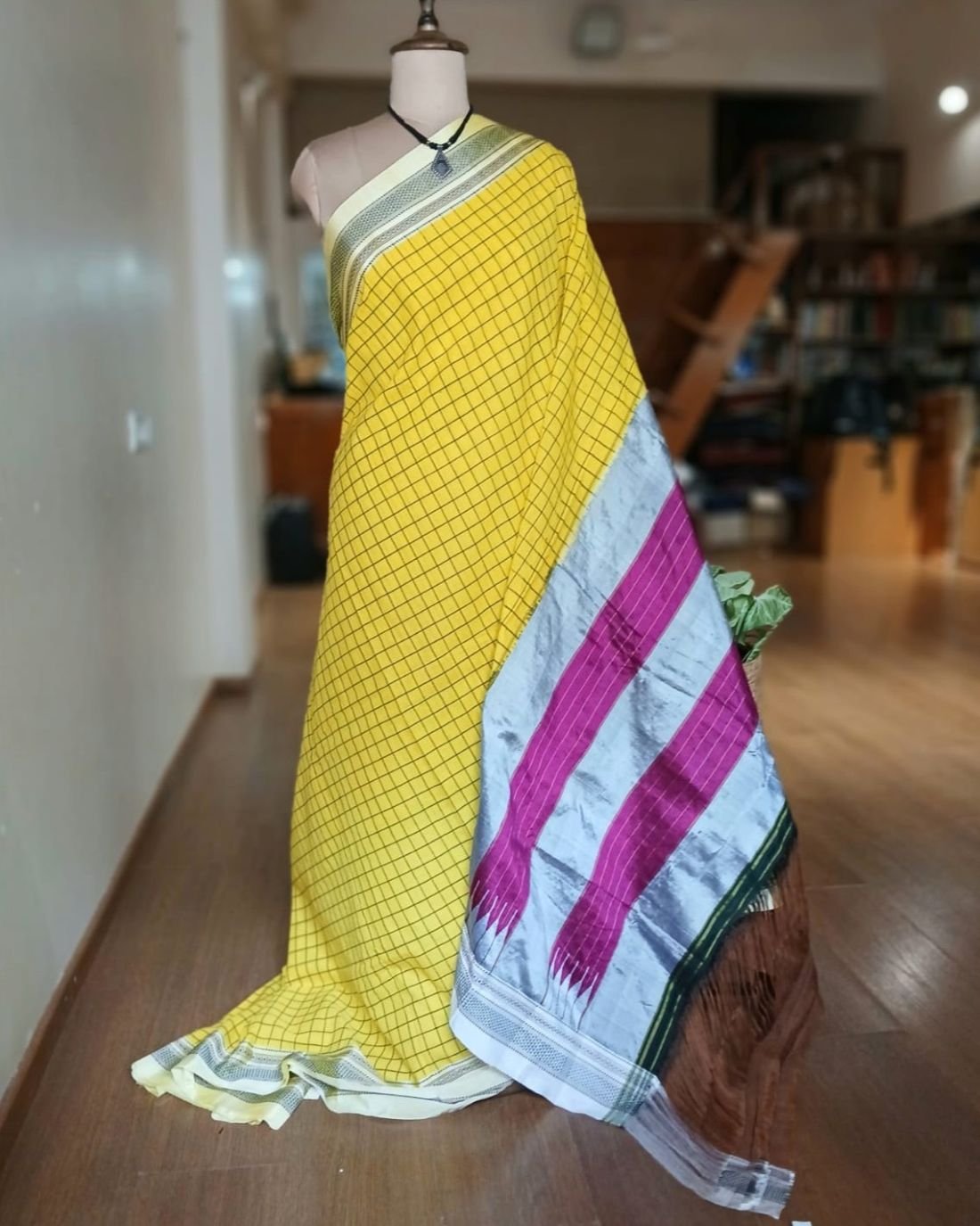Handloom Ilkal Saree -(ILKA10030)