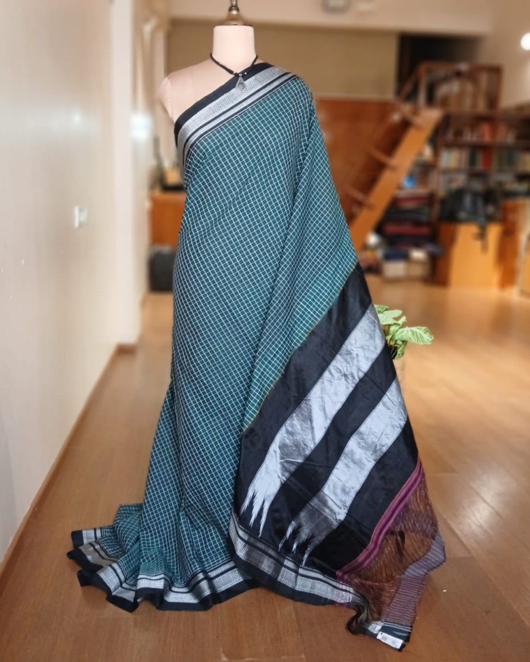 Handloom Ilkal Saree -(ILKA10033)