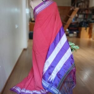 Handloom Ilkal Saree -(ILKA10032)