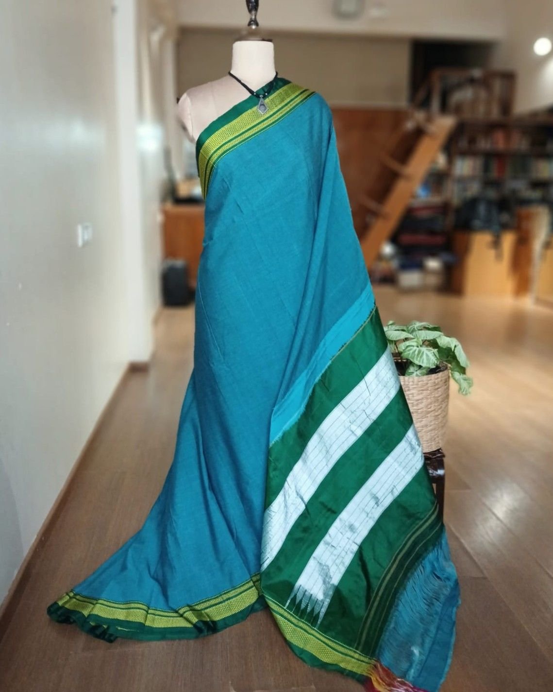 Handloom Ilkal Saree -(ILKA10034)