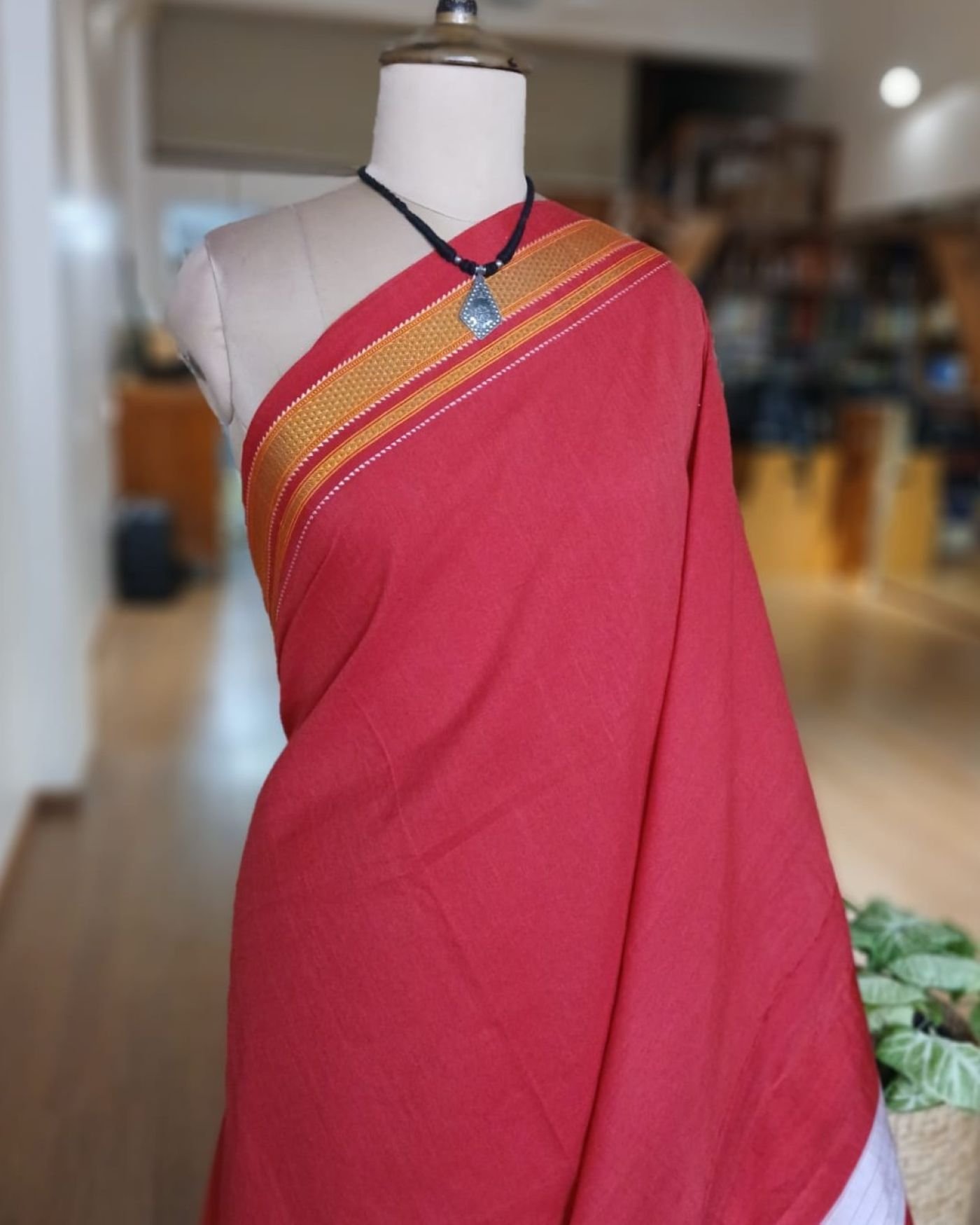 Handloom Ilkal Saree -(ILKA10035) - Image 2